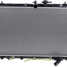 For Toyota Highlander Radiator 2009 10 11 12 2013 | 2.7L Engine | 1-Row Core | Plastic Tank | Aluminum Core | w/o Towing Package | TO3010327 | 160410V050
