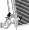 4895 Aluminum A/C Condenser Replacement for Jeep Cherokee 2.5L L4 4.0L L6 97-01