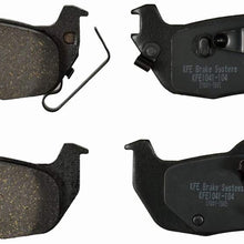 KFE Ultra Quiet Advanced KFE1041-104 Premium Ceramic REAR Brake Pad Set