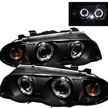 Spyder Auto 5008947 LED Halo Projector Headlights Black/Clear