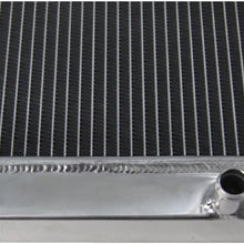 Primecooling 3 Row All Aluminum Radiator for Porsche 944 2.5 /2.7 /3.0L 4 Cylinders 1983-91 (Manual Transmission)