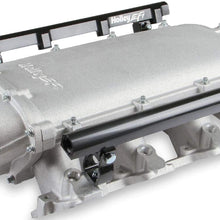 NEW HOLLEY MODULAR LO-RAM EFI MANIFOLD KIT,FRONT-FEED PLENUM,SILVER FINISH,COMPATIBLE WITH GM LS1,LS2 & LS6 GEN III & IV ENGINES