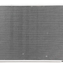 DNA Motoring OEM-RA-1696 1696 OE Style Bolt-On Aluminum Core Radiator Replacement