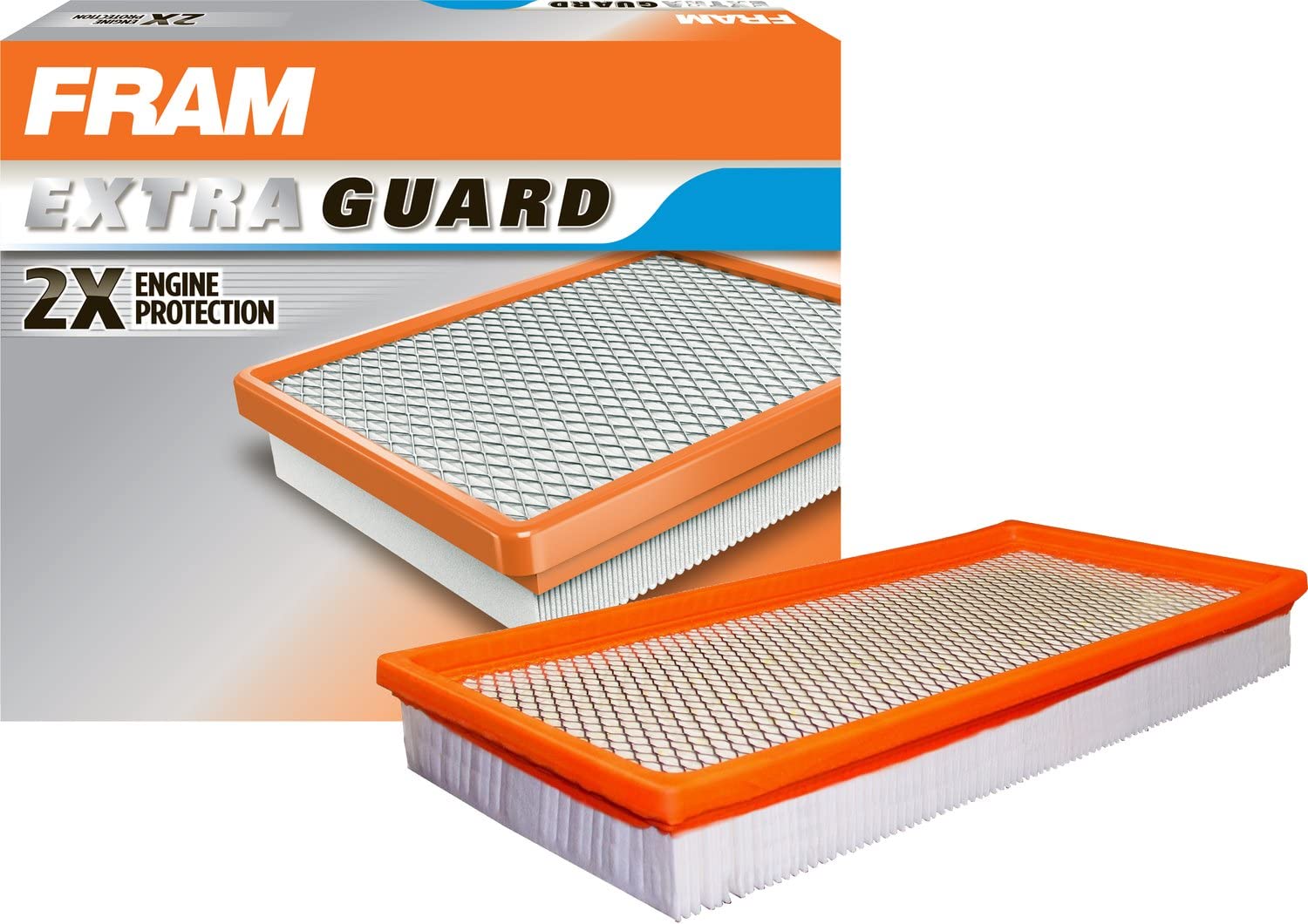 FRAM Extra Guard Air Filter, CA3901 for Select Chevrolet, Dodge, Jeep and Mitsubishi Vehicles