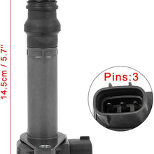 X AUTOHAUX Auto Part Ignition Coil 19070-97205 Repair Replacement Black for Daihatsu