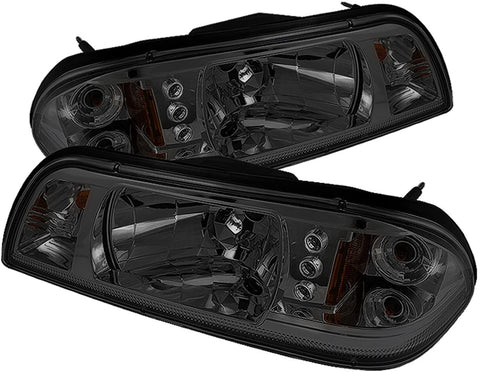 Spyder Auto 333-FM87-1PC-LED-SM Crystal Headlight