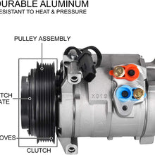 Mophorn CO 11191C 55116835AF Universal Air Conditioner AC Compressor Compatible With 2007-2010 Jeep Grand Cherokee 3.0L 157342 158342