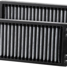 K&N Premium Cabin Air Filter: High Performance, Washable, Helps Protect against Viruses and Germs: Designed For Select 2000-2014 Toyota/Subaru/Mitsubishi/Lexus Vehicle Models, VF2002