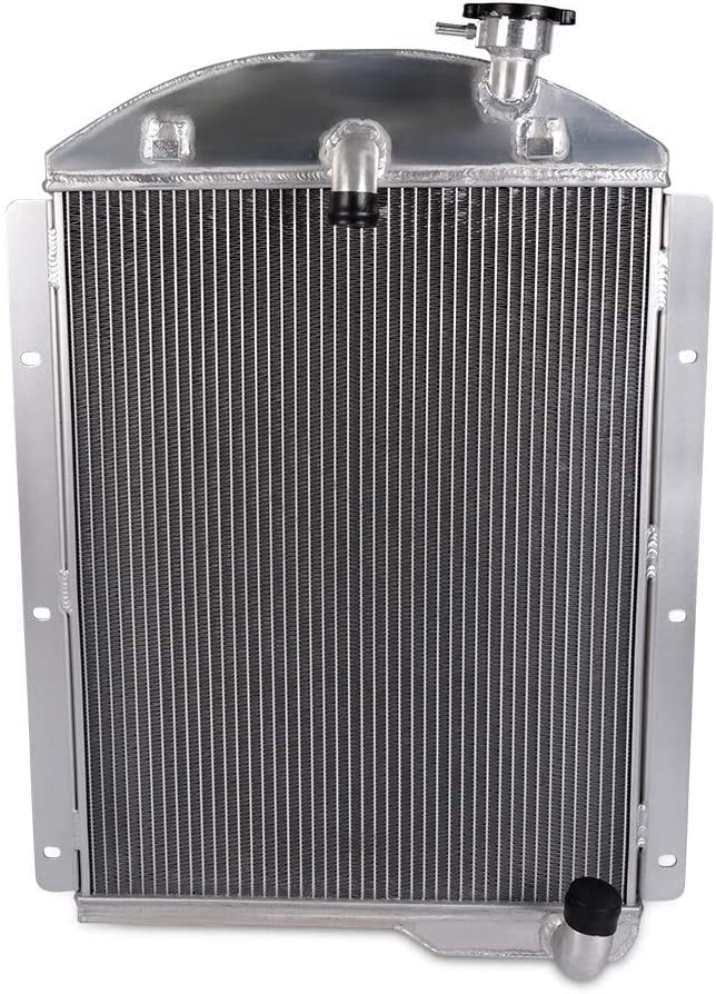 High Performance Aluminum Racing Radiator For Chevy Chevrolet Pickup Truck BL BN V8 1941-1946