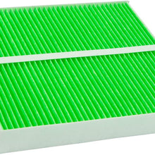 ECOGARD XC25870H Upgraded High Efficiency Cabin Air Filter + Baking Soda Fits Dodge Grand Caravan | Town & Country | Infiniti G37, QX80, M35, Q50, QX50 | Volkswagen Routan | Nissan Titan