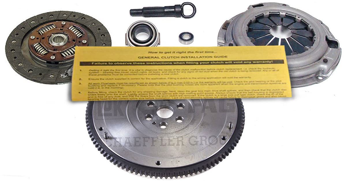 EXEDY CLUTCH PRO-KIT 08022 w/EFT CAST IRON FLYWHEEL for 92-00 HONDA CIVIC DEL SOL D15 D16