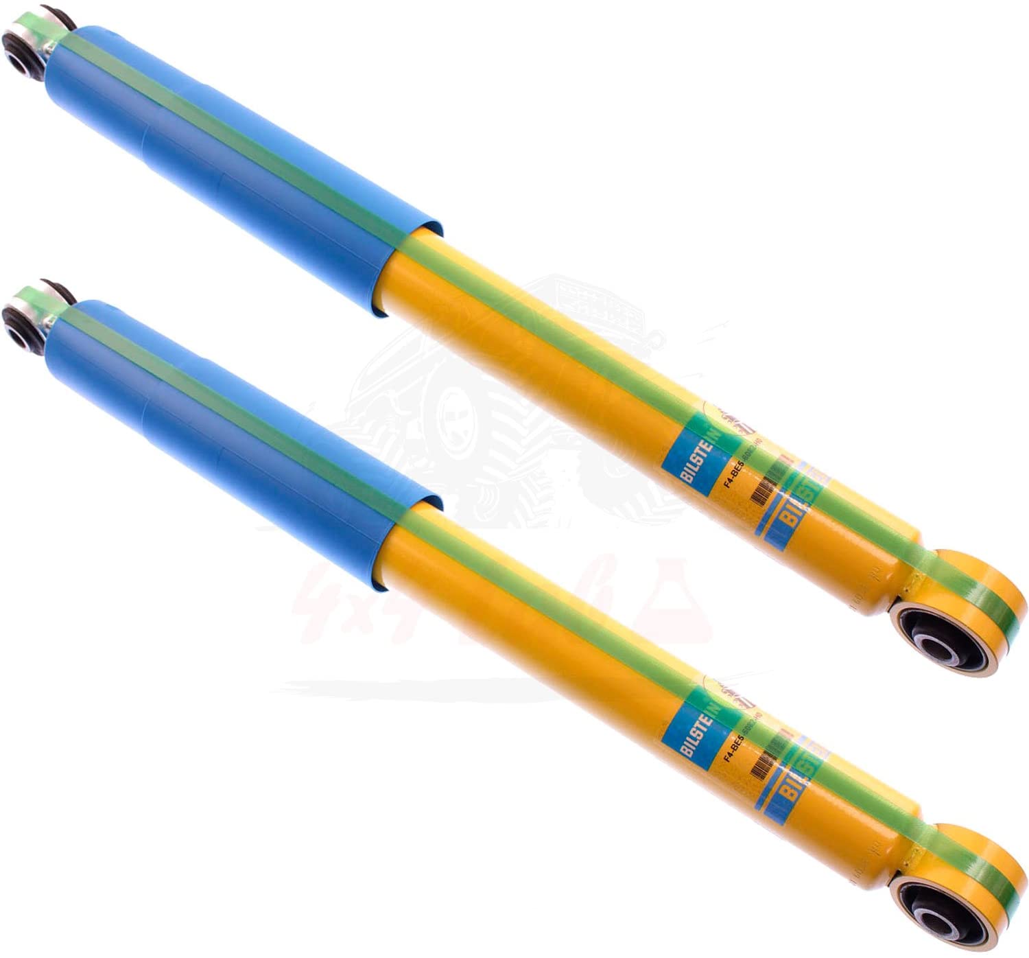 Bilstein B6 4600 Series 2 Rear Shocks Kit for GMC Sierra 2500 Hd Base '02-'05 Ride Monotube replacement Gas Charged Shock absorbers part number 24-060820