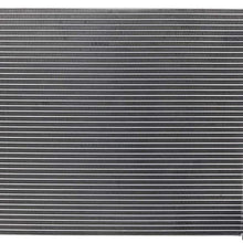 TUPARTS AC A/C Condenser AC3877 Compatible with for 2009 2010 2011 for Chevrolet Aveo 2009-2011 for Chevrolet Aveo5 2012 for Chevrolet Captiva Sport 2009 2010 for Pontiac G3 2009 for Pontiac G3 Wave