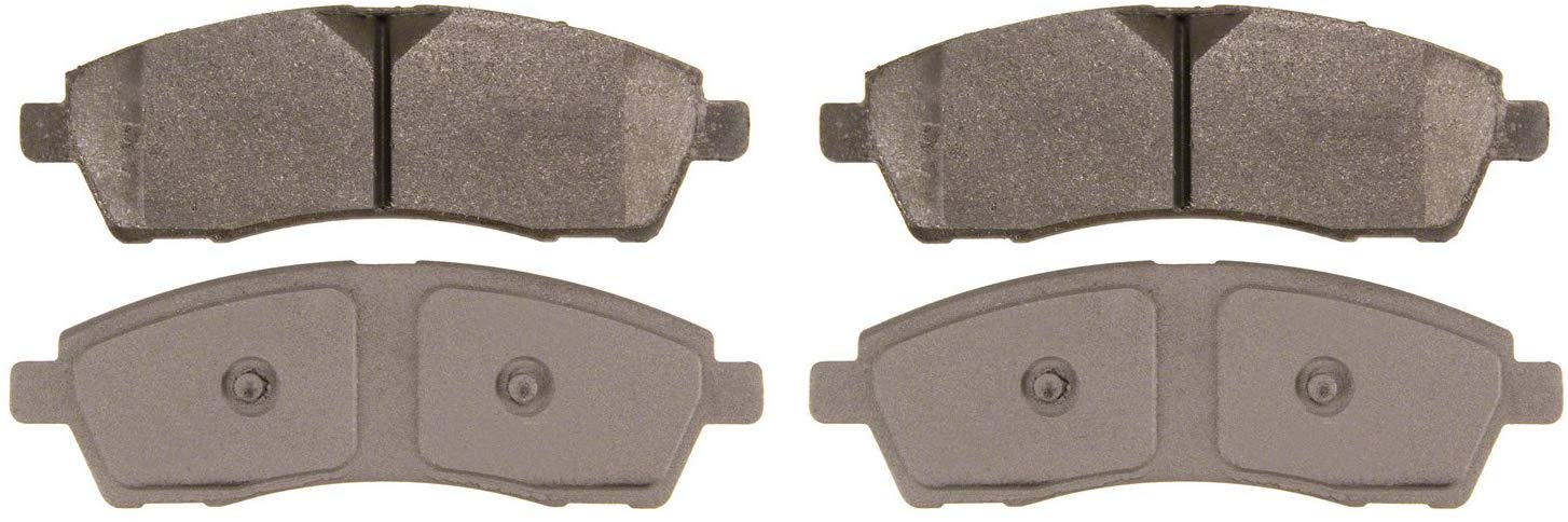 Wagner ThermoQuiet QC757 Ceramic Disc Pad Set, Rear