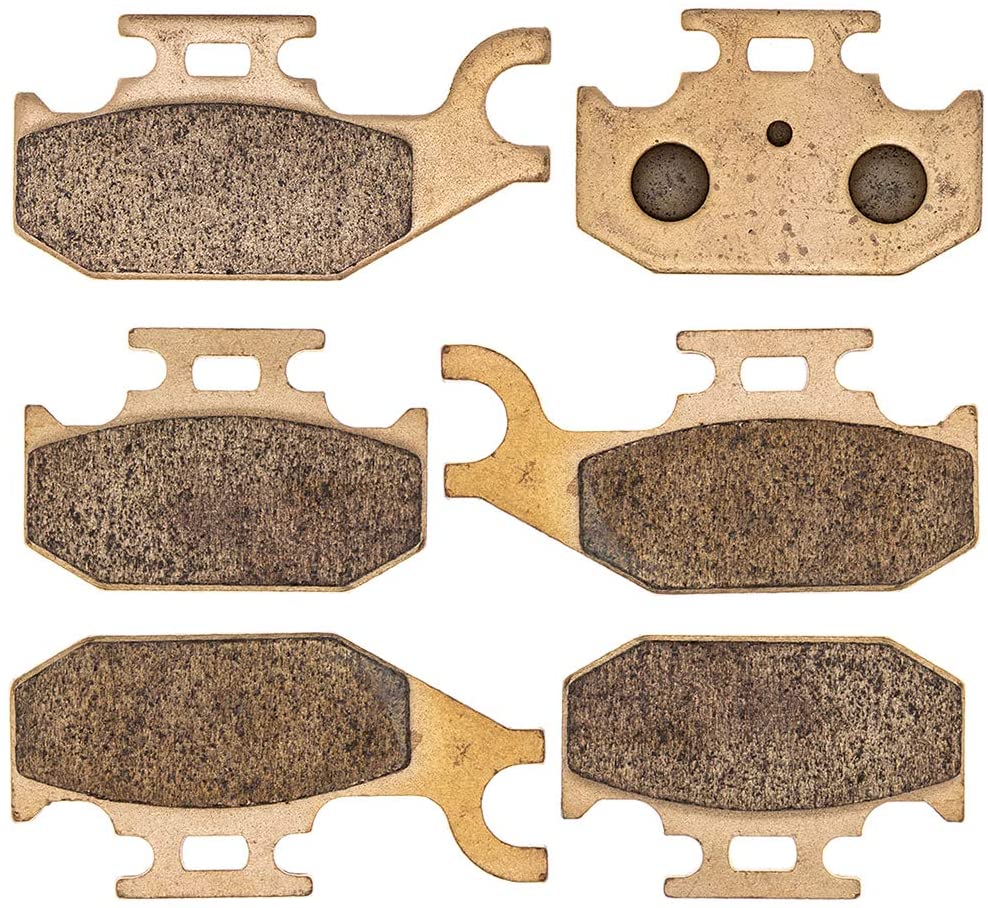 NICHE Brake Pad Kit For Can-Am Commander 705600398 705601147 705600014 705600350 Complete Ceramic