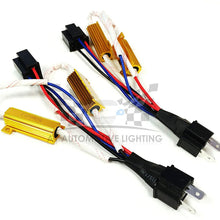 O-NEX LED Resistor Kit H11 (H8, H9) HID Relay Harness Adapter Anti Flicker Error Decoder Warning Canceller