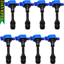 DAVRPES 8Pcs UF510 Ignition Coils Packs For 2004-2006 Infiniti QX56 5.6L-V8, 2005-2006 Armada 5.6L-V8, 2004 Pathfinder, 2004-2007 Titan 5.6L-V8 Replace# C1483|22448-7S015|E1010|52-1802
