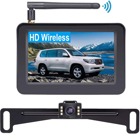 Rohent R10 HD Color Wireless Backup Camera and 4.3