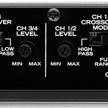 Sound Storm Laboratories EV400.4 Evolution 400 W, 4 Channel, 2 to 8 Ohm Stable Class A/B, Full Range Car Amplifier, Black