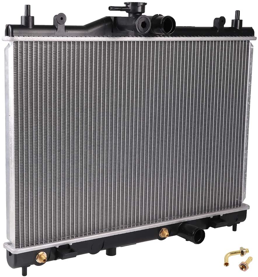 OCPTY Aluminum Radiator Replacement fit for CU2981 2007 2008 2009 2010 2011 for Nissan Versa 1.8L