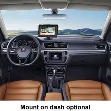 LeeKooLuu Car Rear View Monitor 4.3 LCD Color Display for Car/Truck/Vehicle Reverse View of Rear View Backup Camera System with Bracket Suction Cup Mount on Windshield Optional