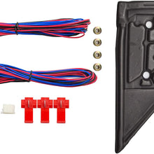 AERDM New 2pcs Pair Left+Right Heated Telescoping Towing Mirrors with Arrow Signal Turn & Puddle Lights fit for 03-07 Chevy/GMC Silverado/Sierra