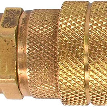 ICT Billet 3/4" PEX Pipe Male Hose Testing Tool to 1/4" Air Compressor Hose Test Fitting Aluminum Pressure Test Fluid Designed & Manufactured in the USA Machined Finish .750" 551956-PEX07