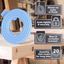 15pcs Oil Drain Plug Crush Rubber Washer Gasket Black Seal – 12mm Replacement for Buick/Cadillac/Chevrolet/GMC/Hummer/Oldsmobile/Pontiac/Saturn - OEM 12616850 Fits for GM 1975-2021 by AUTOMAJOR