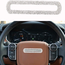 TopDall Electronic handbrake Bling Crystal Shiny Diamond Accessory Interior Sticker Compatible with Land Rover