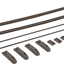 Perrycraft DSXX85-B DynaSport Black 85" Drill-in Installation Roof Rail