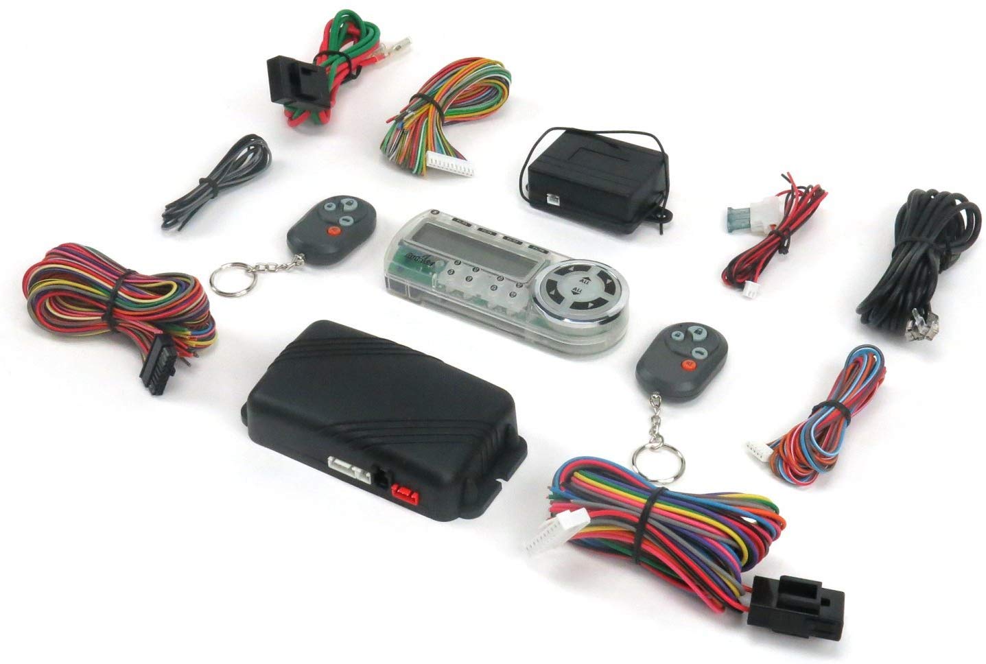 Helix HEXAIRD4000 Air Suspension Control Controller Kit (Air Genie 4 Presets Air Suspension Controller with 2 Remotes)