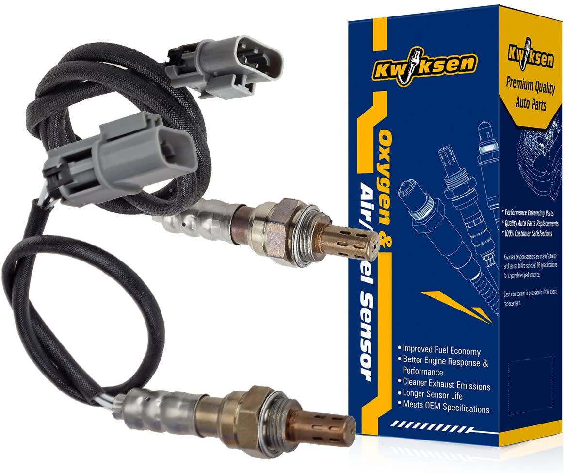 Kwiksen 2pcs Oxygen O2 Sensor Upstream Right Upstream Left Replacement For Xterra 3.3L 2000-2003 Replacement for Frontier 3.3L 1999-2003