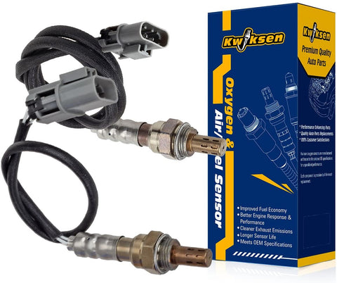Kwiksen 2pcs Oxygen O2 Sensor Upstream Right Upstream Left Replacement For Xterra 3.3L 2000-2003 Replacement for Frontier 3.3L 1999-2003