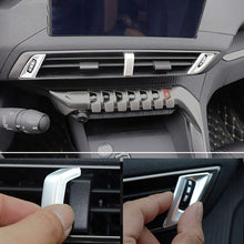 HKPKYK for Peugeot 3008 3008GT 2020-2018, Interior Mouldings Center Console Air Conditioner Outlet Trim Cover Chrome Accessories