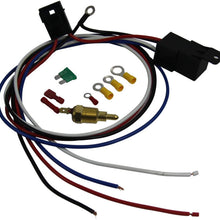 CoolingSky 62MM 4 Row Core Aluminum Radiator +2X12" Fan +Shroud&Thermostat Relay Kit for 73-80 C/K Series Pickup Suburban /1970-87 Camaro Nova Skylark &Multiple GM Cars