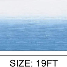 RV Awning Fabric Replacement Waterproof Vinyl Shade Screen for Awnings Camping Universal Fit Fabric Sun Shade UV Sun Blocker Canopy RV Awning Shade Shelter Fabric - 19' (Fabric 18'2")