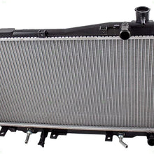 Brock Replacement Radiator Assembly Compatible with 01-05 Civic 19010-PLM-A02