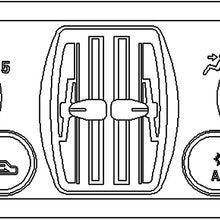 ACDelco 15-72736 GM Original Equipment Heating and Air Conditioning Control Panel with Rear Window Defogger Switch