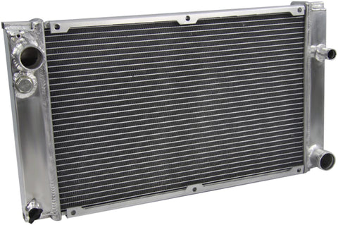 Primecooling 3 Row All Aluminum Radiator for Porsche 944 2.5 /2.7 /3.0L 4 Cylinders 1983-91 (Manual Transmission)