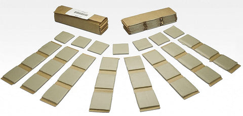 Sealing Tape Patches, Butyl, 2inx2in, PK24