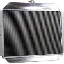 OzCoolingParts 66-79 Ford F-Series Radiator - 56mm 3 Row Core Aluminum Radiator for 1966-1979 1968 1970 73 75 77 Ford F100 F150 F250 F350 Truck Pickup, Bronco V8 Engine