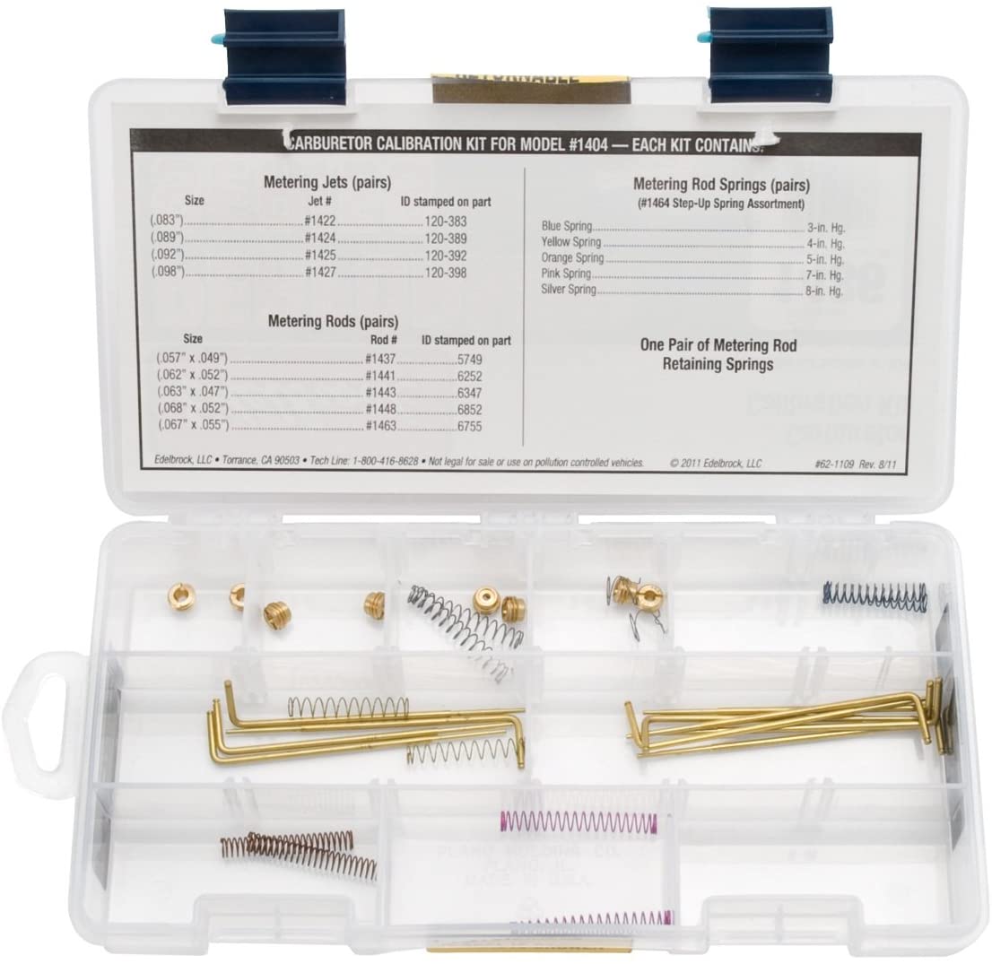 Edelbrock 1486 Performance Series Carburetor Calibration Kit
