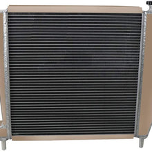 CoolingSky 2 Row Full Aluminum Radiator for 1985-1994 Ford Explorer/Ranger丨Mazda Navajo/B4000 More V6 Cars