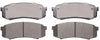 ADVICS AD0606 Ultra-Premium Rear Disc Brake Pad Set