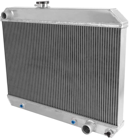 Replacement For Pontiac GTO/Tempest/LeMans 1965 1966 1967 Short Aluminum Radiator