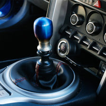 iJDMTOY Burnt Titanium Finish JDM Drop Shape Shift Knob Universal Fit Compatible With Most Car 4 5 6 Speed Manual or Automatic etc.