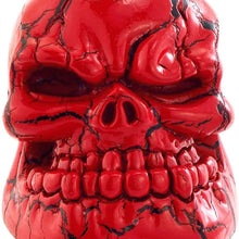 Lunsom Skull Shift Knobs Resin Shifter Head Most Car Transmission Shifting Stick Handle Fit Most Automatic Manual Vehicle (Green)