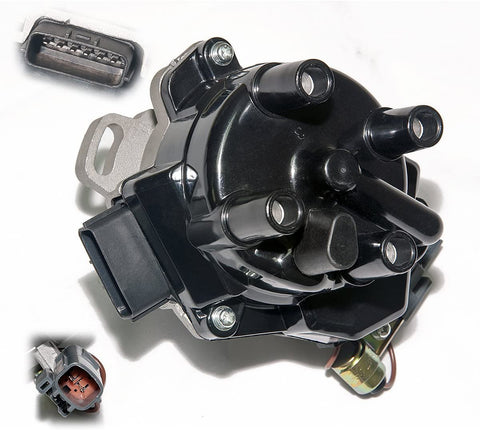 Brand New Compatible Ignition Distributor w/Cap & Rotor FDW-9E001 for 1996-2001 Nissan Altima 2.4L 22100-9E001 D4T96-01 606-58889 84-58460 D7094
