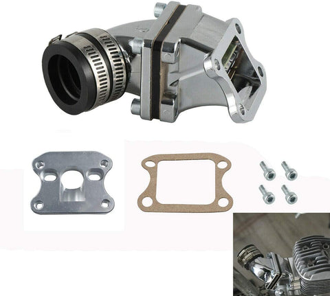 wenyu Dio Reed Valve Kit & Block For 66cc 80cc 2 Stroke Engine Gas Motorized Bicycle
