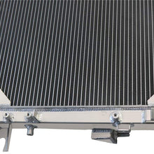 CoolingSky 45MM 3 Row Core All Aluminum Radiator for 2007-2017 Jeep Wrangler JK 3.6 3.8 V6 Engine